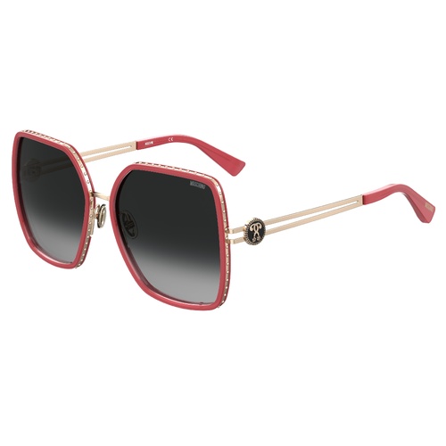 Moschino MOS096/S AYO 9O 57 Pearl Red Gold / Dark Grey Lenses