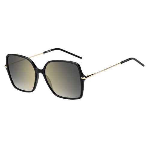 Hugo Boss BOSS 1271/S 807 58 FQ Black / Grey Gradient Gold Mirror Lenses