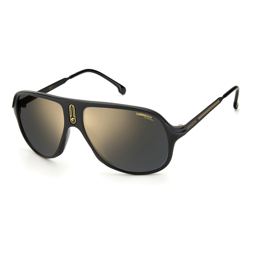 Carrera Safari 65 003 JO 62 Matte Black / Grey Bronze Mirror Lenses