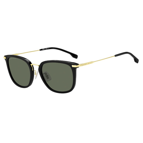Hugo Boss BOSS 1287/F/SK 2M2 56 QT Black Gold / Green Lenses