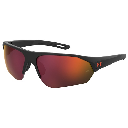 Under Armour UA 0001/G/S RC2 72 7F Matte Black Orange / Red Mirror Lenses