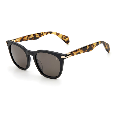 Rag & Bone RNB5021/S 01T 70 50 Matte Black / Brown Lenses