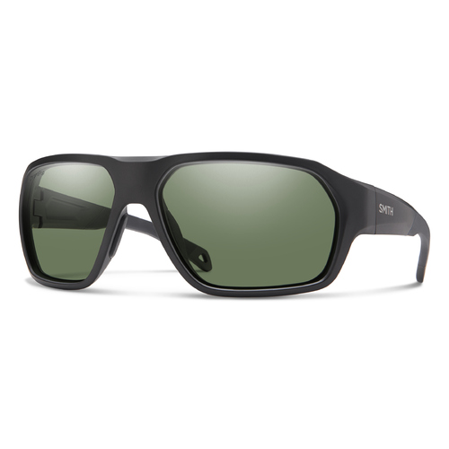 Smith Deckboss 003/L7-63 Matte Black / Green Polarised Lenses