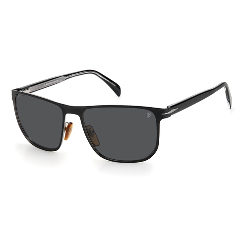 David Beckham DB 1061/S 003 M9 58 Matte Black / Grey Polarised Lenses