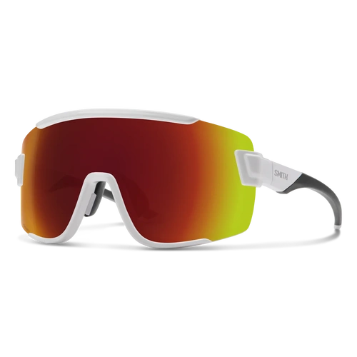 Smith Wildcat 0BK X6 99 White / Red Mirror Chromapop Lenses