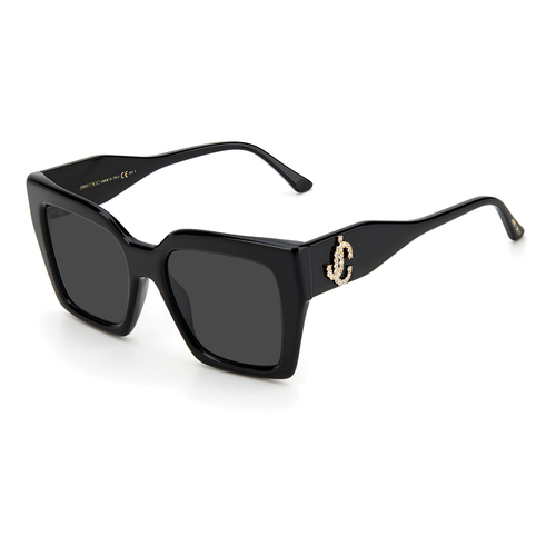 Jimmy Choo ELENI/G/S 807 IR 53 Black / Grey Lenses