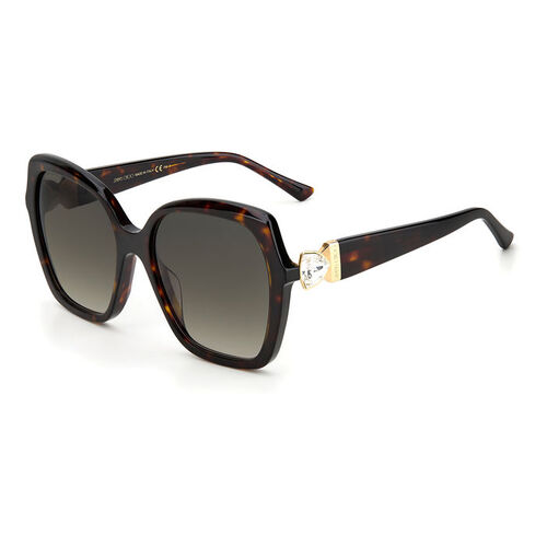 Jimmy Choo MANON/G/S 57 086 HA Havana / Brown Gradient Lenses