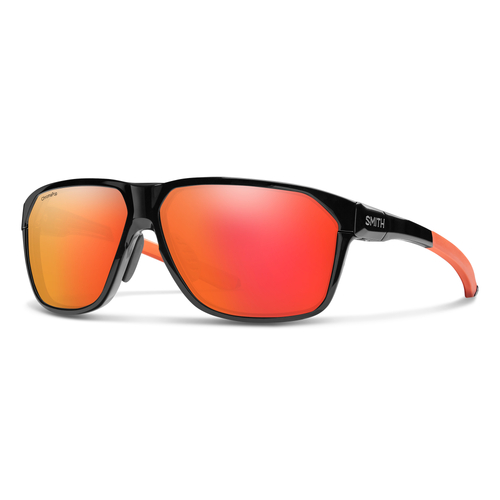 Smith Leadout RC2 X6 63 Matte Black Orange / Red Mirror Chromapop Lenses