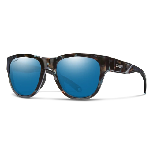 Smith Rockaway JBW QG 52 Sky Tortoise / Blue Mirror Chromapop Polarised Lenses