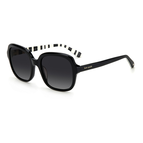 Kate Spade BABBETTE/G/S 807 WJ 55 Black / Grey Polarised Lenses