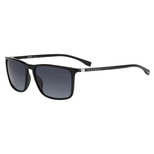 Hugo Boss BOSS 0665/S/IT 807 9O 57 Black / Dark Grey Lenses