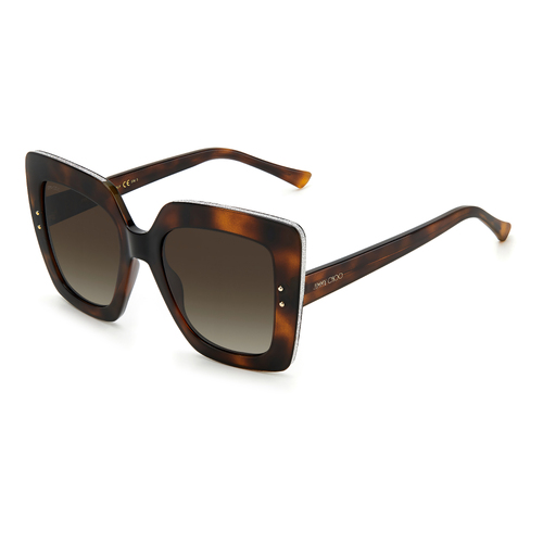 Jimmy Choo AURI/G/S 086 HA 53 Havana / Brown Lenses