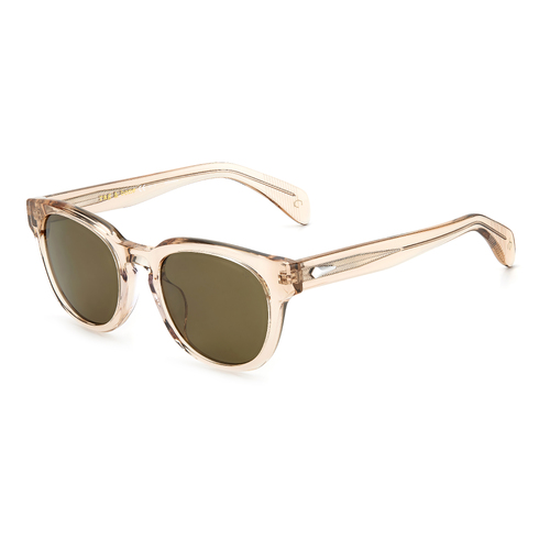 Rag & Bone RNB6001/S 10A QT 51 Beige / Green Lenses