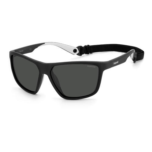 Polaroid Sports PLD 7040/S 08A M9 59 Black Grey / Grey Polarised Lenses