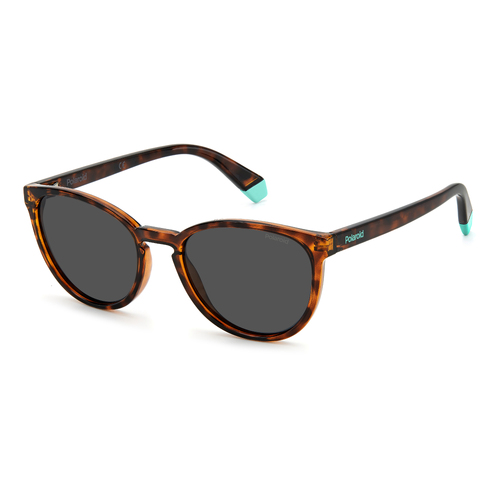 Polaroid Kids PLD 8047/S 086 M9 49 Havana / Grey Polarised Lenses