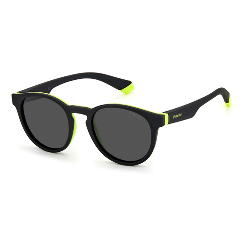 Polaroid Kids PLD 8048/S 71C M9 45 Black Yellow / Grey Polarised Lenses
