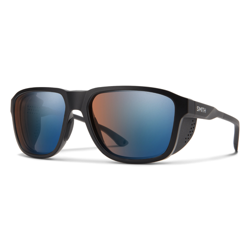Smith Embark 003 PS 58 Matte Black / Blue Mirror Chromapop Photochromic Lenses
