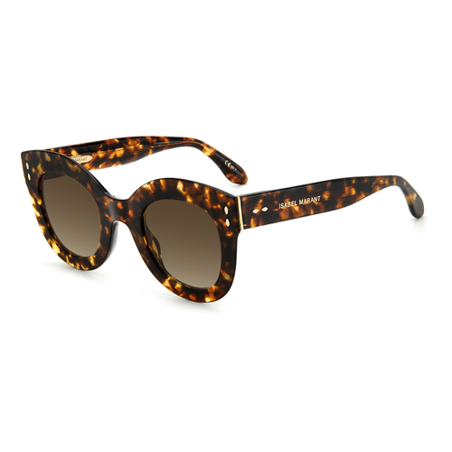 Isabel Marant IM 0073/S 086 HA 49 Havana / Brown Lenses