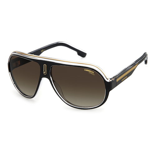 Carrera Speedway/N 2M2 HA 63 Black Gold / Brown Lenses