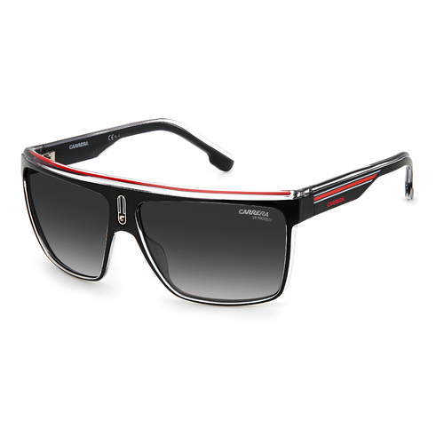 Carrera 22/N T4O 9O 63 Black Crystal White Red / Dark Grey Lenses