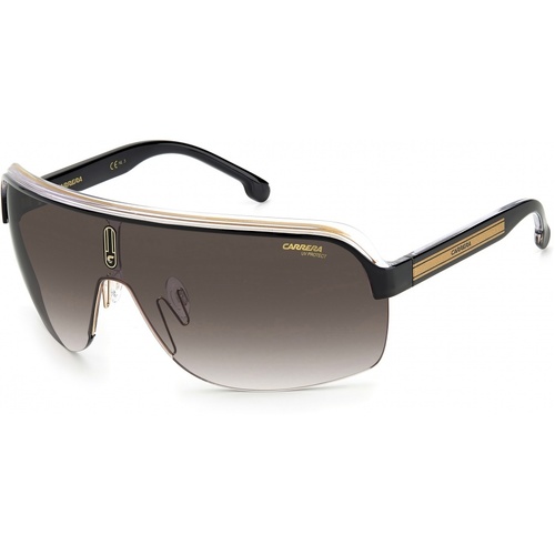 Carrera Topcar 1/N 2M2 HA 99 Black Gold / Brown Gradient Lenses