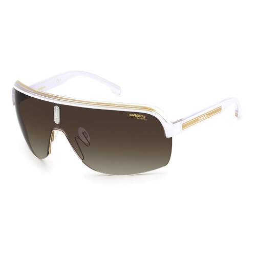 Carrera Topcar 1/N P9U HA 99 White Crystal / Brown Gradient Lenses