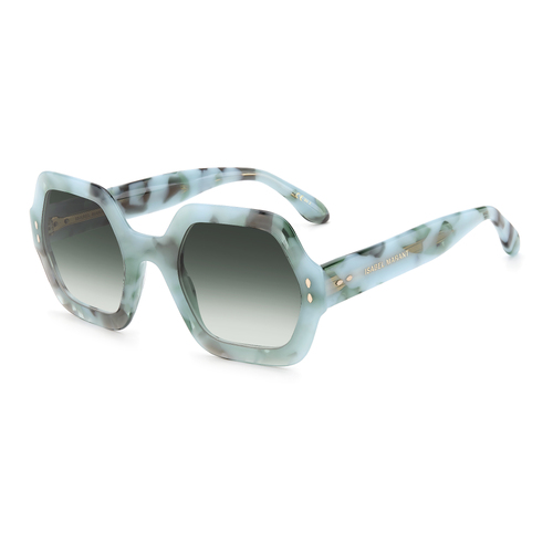 Isabel Marant IM 0004/N/S JRI 9K 52 Marble Grey / Green Lenses