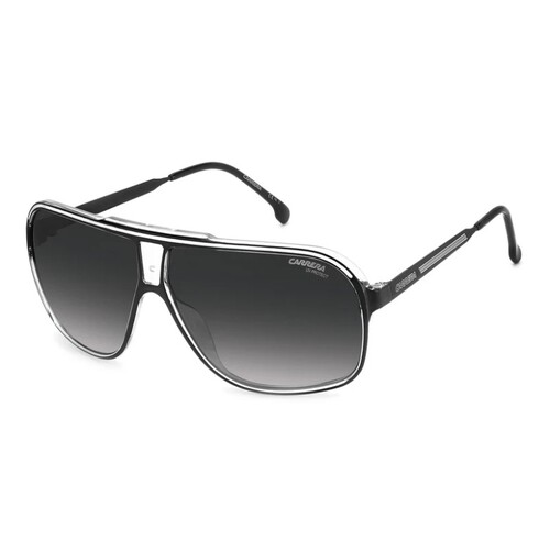 Carrera Grand Prix 2 80S IR 64 Black White / Grey Lenses