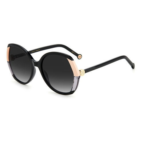 Carolina Herrera CH 0051/S KDX 9O 58 Black Nude / Dark Grey Lenses