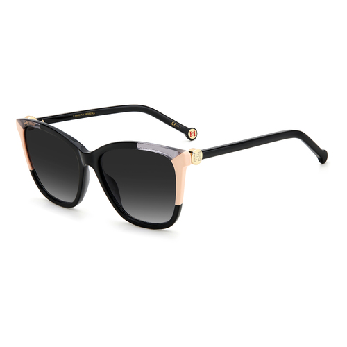 Carolina Herrera CH 0052/S KDX 9O 58 Black Nude / Dark Grey Lenses