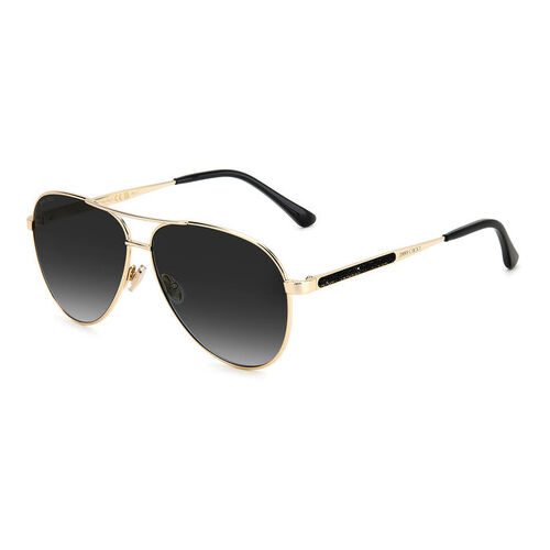 Jimmy Choo JIMENA/S 60 2M2 9O Black Gold / Dark Grey Gradient Lenses