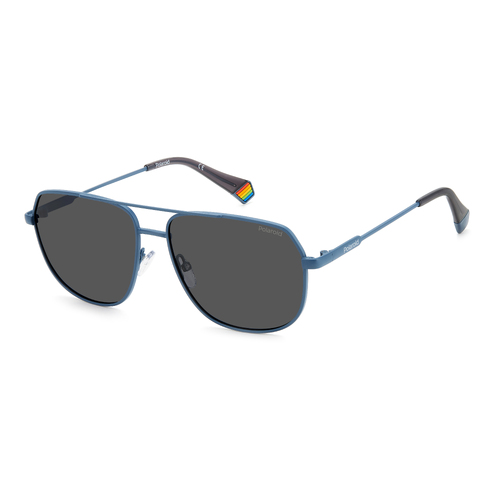 Polaroid PLD 6195/S/X FLL M9 58 Matte Blue / Grey Polarised Lenses