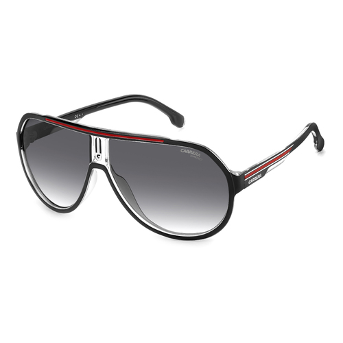 Carrera 1057/S OIT 9O 64 Black Red / Dark Grey Gradient Lenses