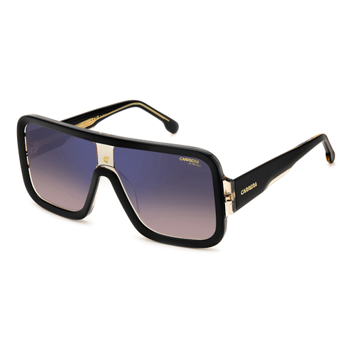 Carrera Flaglab 14 0WM A8 62 Black Beige / Brown Gradient Blue Mirror Lenses