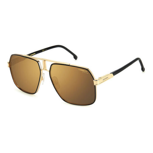 Carrera 1055/S 0NZ YL 62 Matte Gold Black / Gold Mirror Polarised Lenses