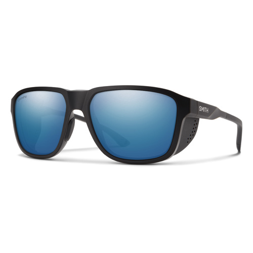 Smith Embark 003 QG 58 Matte Black / Blue Mirror Chromapop Polarised Lenses