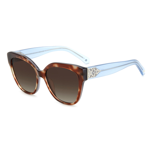 Kate Spade SAVANNA/G/S IPR HA 57 Havana Blue / Brown Gradient Lenses