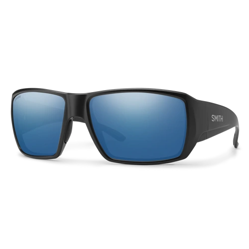 Smith Guide's Choice S 003 QG 57 Matte Black / Blue Mirror Chromapop Polarised Lenses