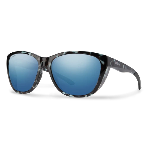 Smith Shoal JBW QG 58 Sky Tortoise / Blue Mirror Chromapop Polarised Lenses