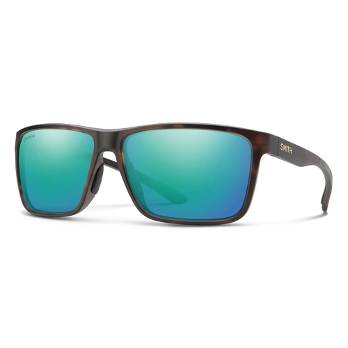 Smith Riptide/S N9P QG 61 Matte Tortoise / Blue Mirror Chromapop Polarised Lenses