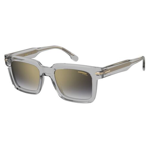 Carrera 316/S KB7 52 FQ Grey / Grey Gradient Gold Mirror Lenses