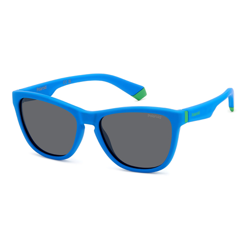 Polaroid Kids PLD 8056/S FLL M9 49 Matte Blue / Grey Polarised Lenses