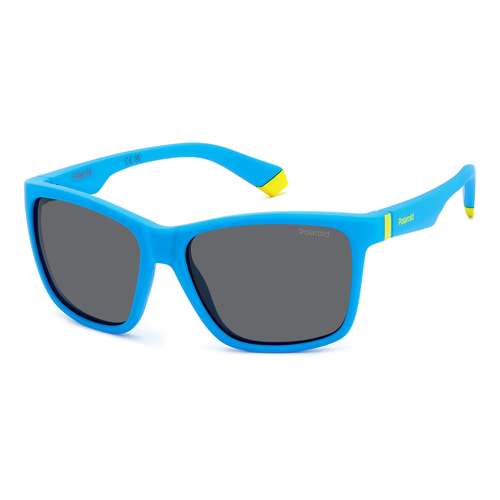 Polaroid Kids PLD 8057/S FLL M9 50 Matte Blue / Grey Polarised Lenses