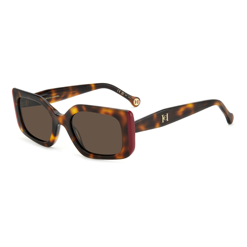 Carolina Herrera HER 0182/S O63 70 53 Havana Red / Brown Lenses