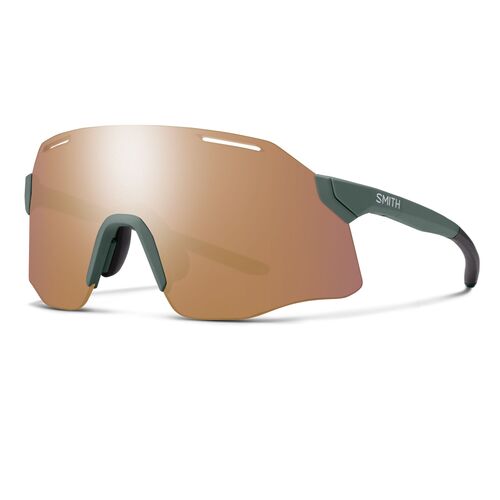 Smith Vert PivLock DLD DU 59 Matte Green / Rose Gold Mirror Chromapop Lenses