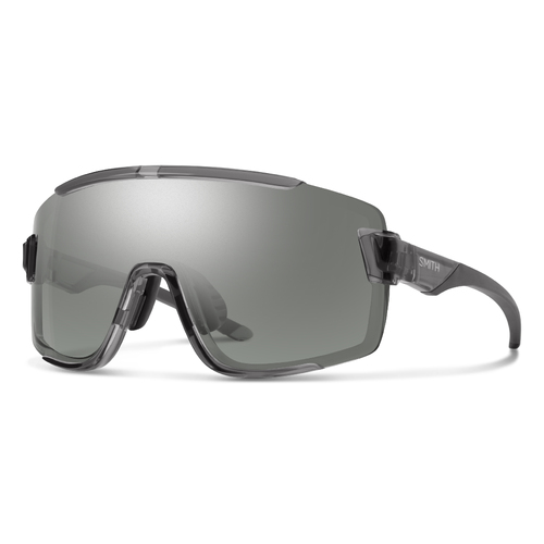 Smith Wildcat 63M XB 99 Crystal Grey / Silver Mirror Chromapop Lenses