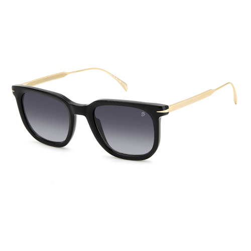 David Beckham DB 7119/S 2M2 9O 52 Black Gold / Dark Grey Gradient Lenses