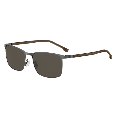 Hugo Boss BOSS 1635/S XCB 70 57 Smoke Dark Brown / Brown Lenses