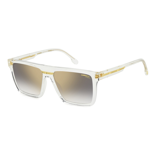 Carrera Victory C 03/S 900 58 FQ Crystal / Grey Gradient Gold Mirror Lenses