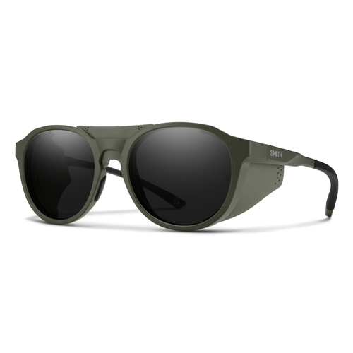 Smith Venture SIF 6N 53 Matte Stone w Moss / Grey Chromapop Polarised Lenses